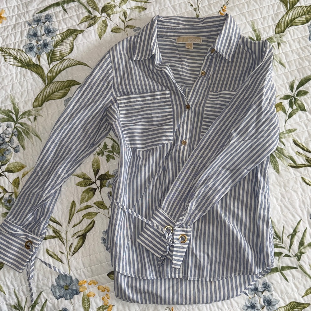 Michael Kors Collared Button Down Shirt